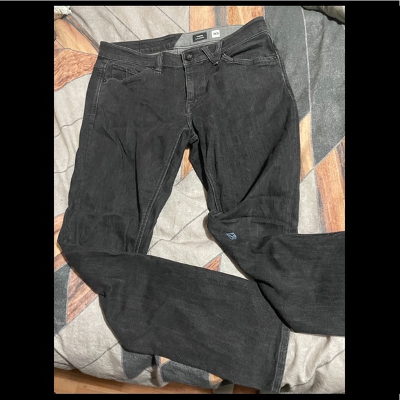 donating soon Volcom Vorta Slim Straight Jeans - Picture 3 of 4